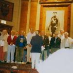 Charleen Fontaine Presents Commemorative Medallions during Memorial Service