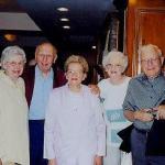 Left to Right: Gloria Koshork, Sam Agronin, Phylis LIttman, Iona & Earl Strobeck