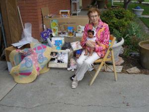 Helen Higbee - April 2007, Collecting toys for Jamaican children