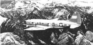 C-46 transport over the 'Hump'