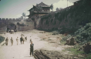 Remnants of the ancient walls surrounding old Kunming.