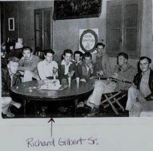 Richard Gilbert, Sr. - 3rd from the Left