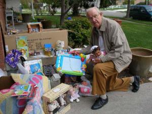Jack Higbee - April 2007, Collecting toys for Jamaican children