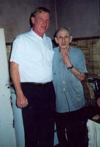 Frank Sliwecki & Care-giver Richard Hunter - Dec 2005