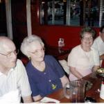 Bernie & Eva Wechtlink (left) with Arlene & John Funt (right), San Antonio, TX, 1996